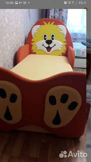 Детская кровать тахта с ящиком 170 на 70 см