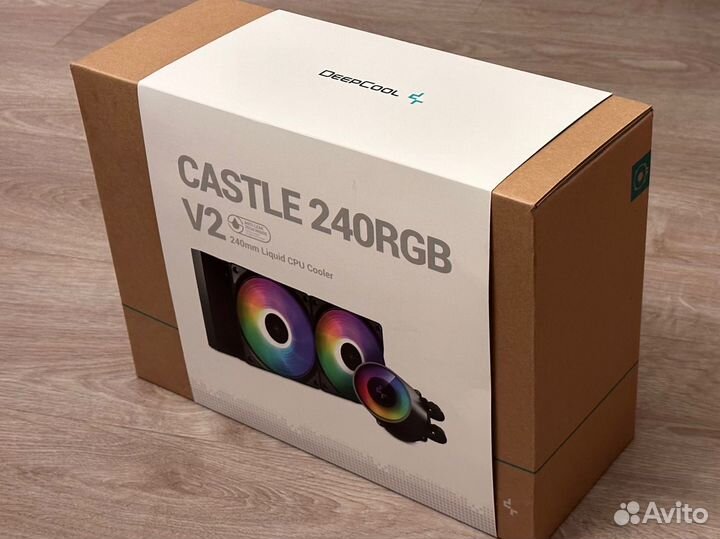 Сво deepcool castle 240 rgb v2 на гарантии