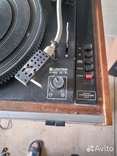 Проигрыватель винила СССР