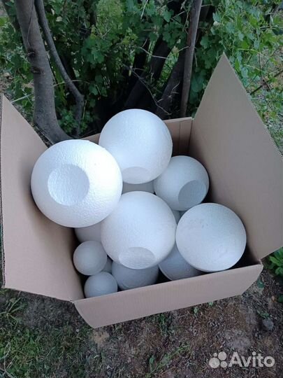 Шарики из пенополистирола