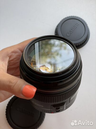 Объектив canon 85mm 1.8