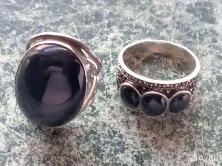 Серебряные кольца