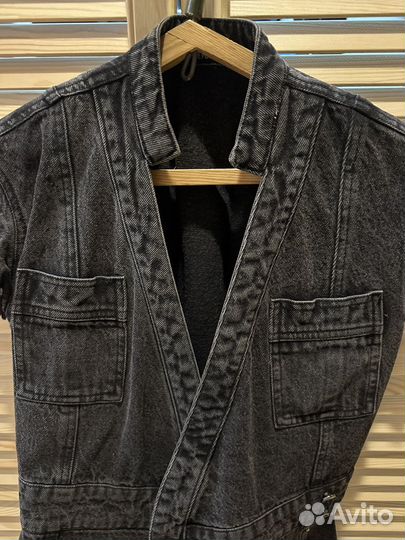 Джинсовое платье 40 42 Love republic