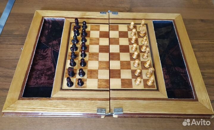 Шахматы деревянные подарочные