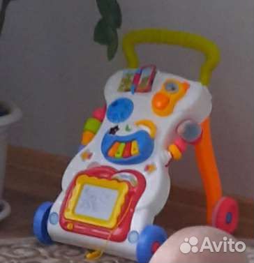 Ходунки детские каталка игровая музыкальная