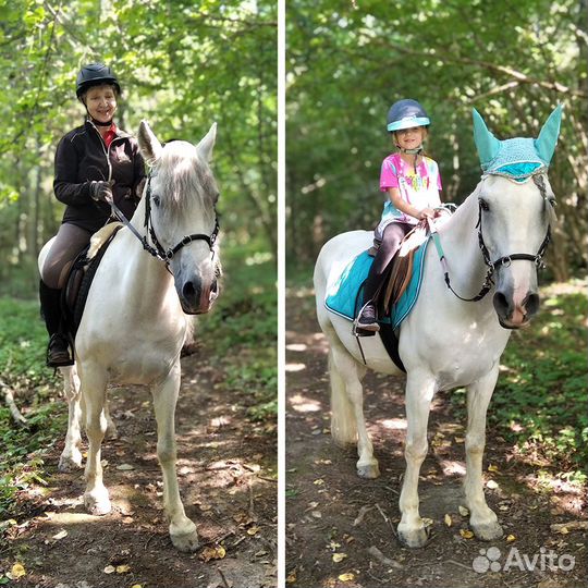 Верховая езда для детей, иппотерапия