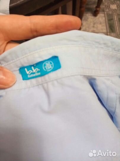 Рубашка белая 134