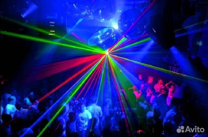 Лазерная светомузыка для дискотеки в аренду