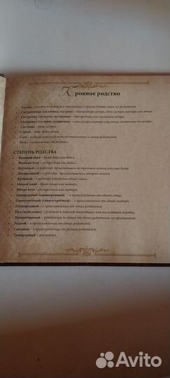 Альбом Родословная моей бабушки