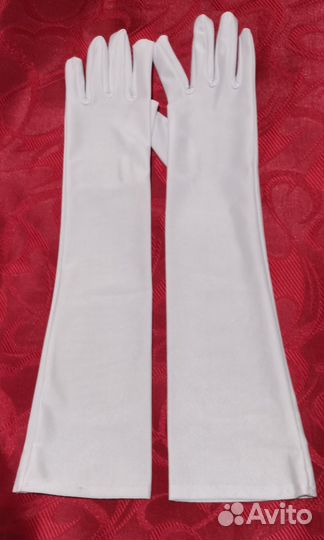 Перчатки розовые натур кожа, текстильные разноцвет