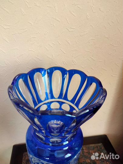 Ваза хрусталь, винтаж