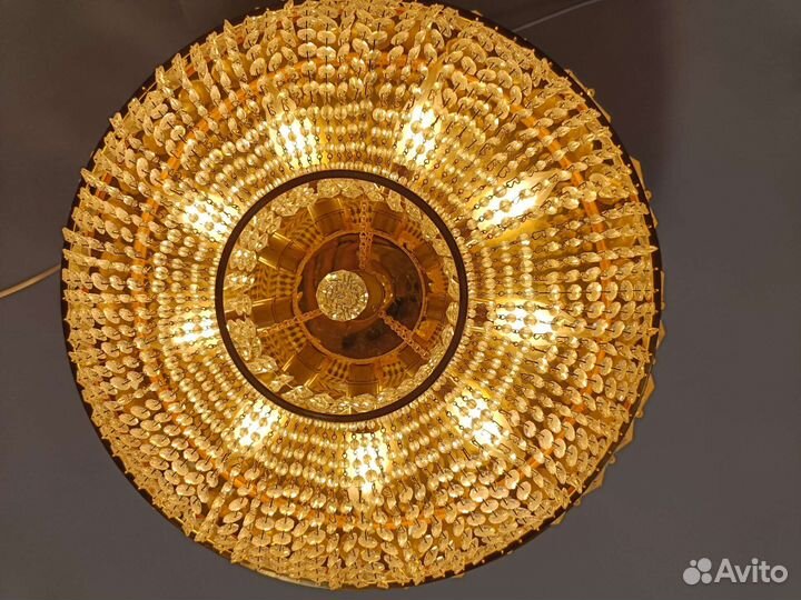 Чешская хрустальная люстра Preciosa