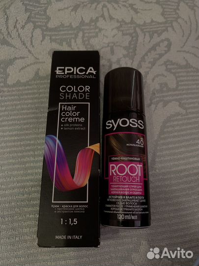 Краска для волос и бигуди