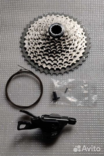 Манетка XT SL M-8000 11 ск, кассета xt CS -M 8000