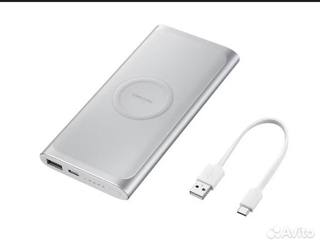 Внешний аккумулятор 10Ач с беспр. samsung оригинал