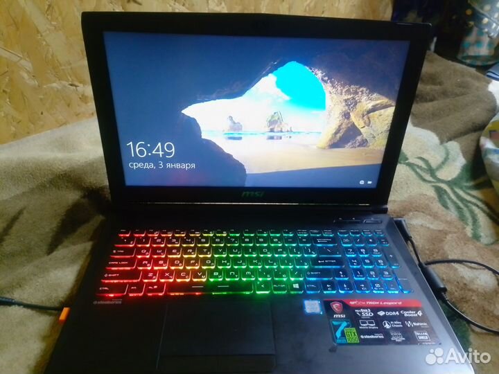 Игровой ноутбук MSI
