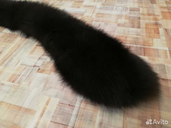 Меховой воротник песец