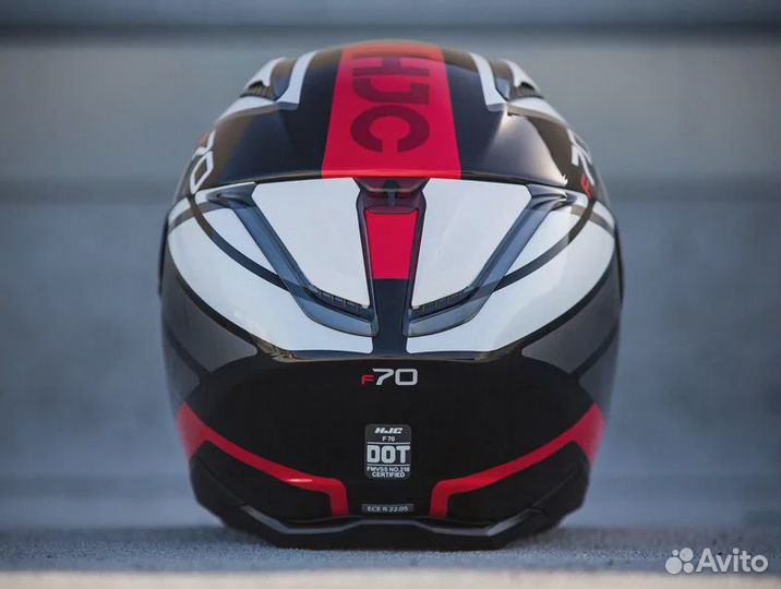 Мотошлем HJC F70 tino MC1