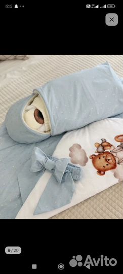 Конверт на выписку зима