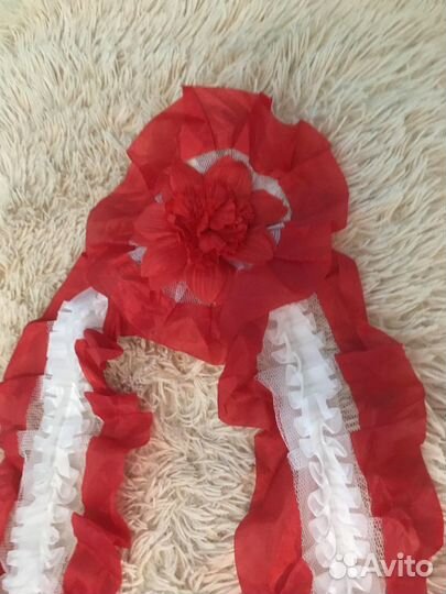 Лента свадебная, украшение на машину