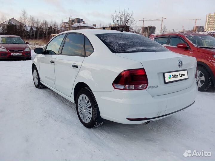 Volkswagen Polo 1.6 AT, 2019, 59 000 км