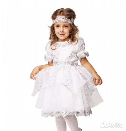 Корновальное платье для девочки