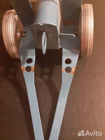 Игрушка Пушка СССР большая из металла