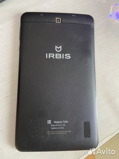 Планшет irbis tz 55