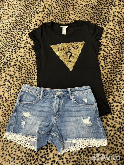 Шорты джинсовые для девочки 152