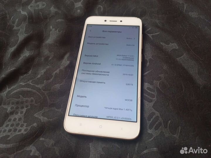 Телефон xiaomi redmi 5a