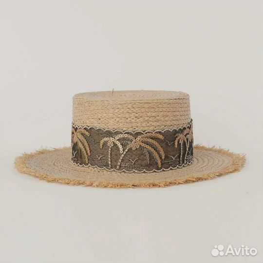 Шляпа солома