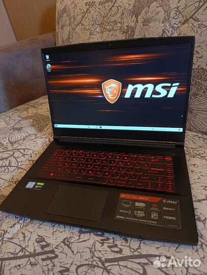 Ноутбук для игр MSI GF63 Thin 8RCS 15.6