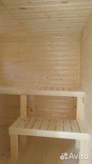Баня перевозная 5м на 2.4м