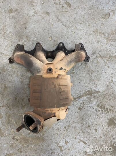 Коллектор выпускной Hyundai Solaris. Kia Rio 3