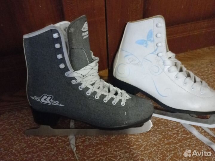 Коньки фигурные 39 и 41р