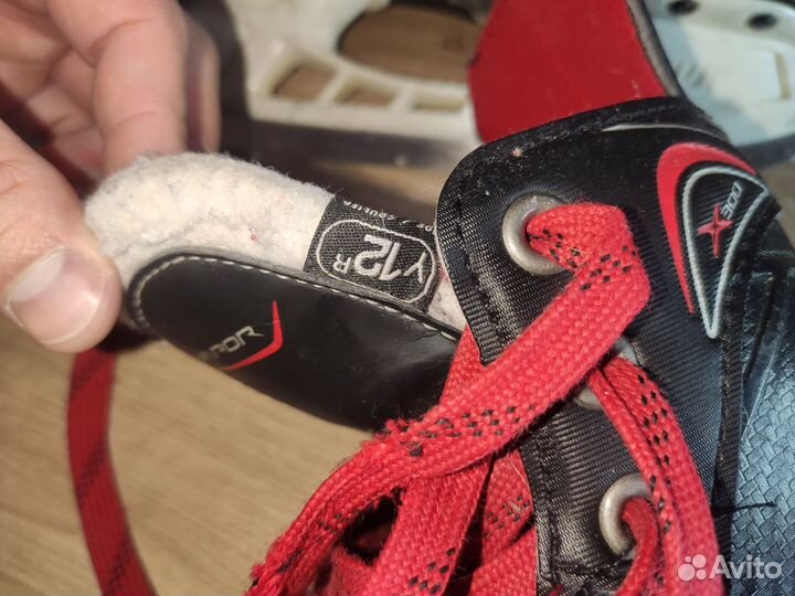 Коньки детские bauer vapor x300, yth 12R