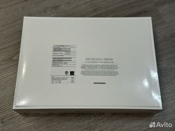 Новый MacBook Air M2 (2022) 8/256gb Midnight