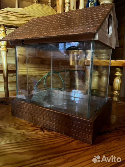 Мини аквариум с подсветкой 7 литров
