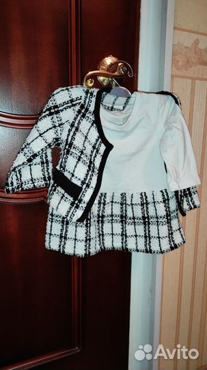 Зимний комбезик на девочку на полтора года