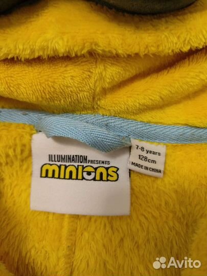 Костюм новогодний Миньон 6-7 лет