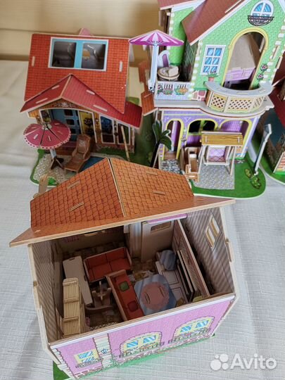 Детский конструктор домики, магнитный, лего и др