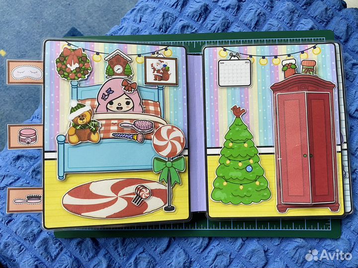 Игра книжка домик Тока Бока Christmas