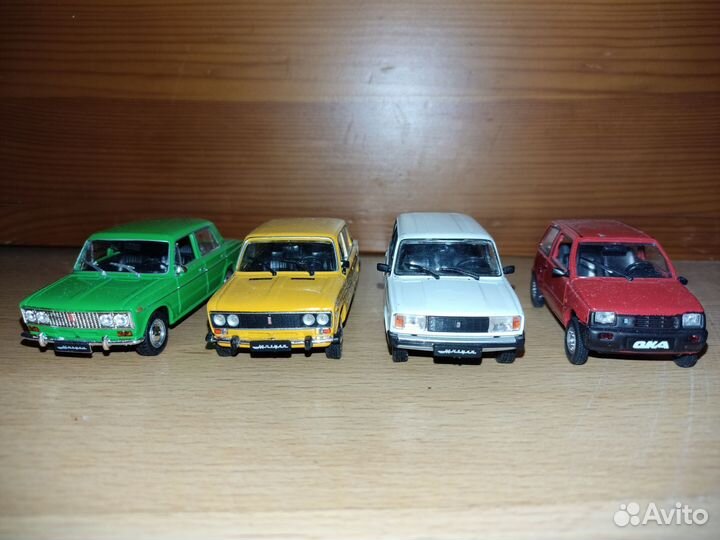 Модели автомобилей 1:43 СССР