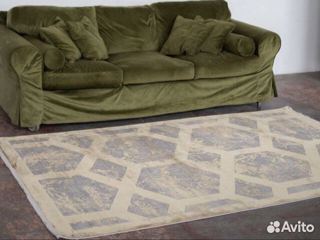 Ковер вискозный 1.6х2.3 новый