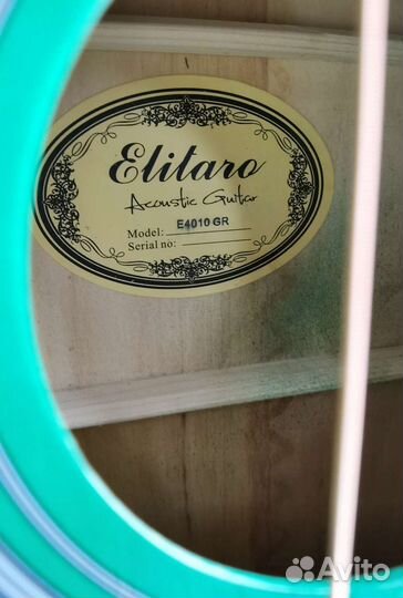 Акустическая гитара Elitaro E4010
