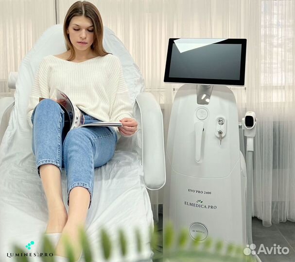 Диодный лазер для эпиляции Lumines Макс Про 2000в