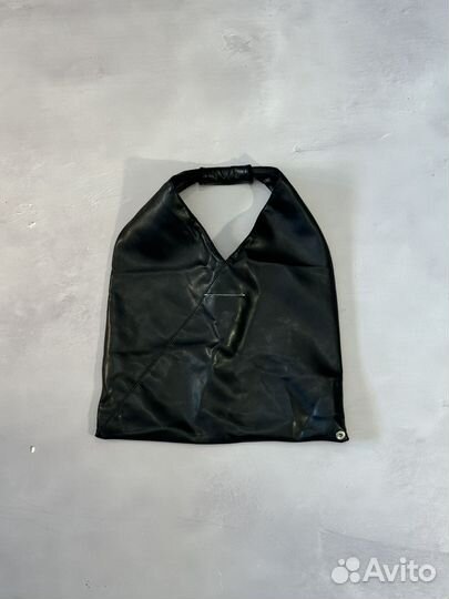 Mm6 Maison Margiela Leather Japanese Tote Bag