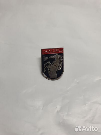 Значок города Радвилишкис (Литва)