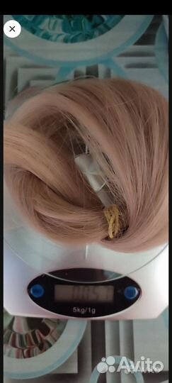 Волосы для наращивания 50 см бу