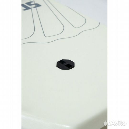 Бодиборд scallops wave white p-p 44